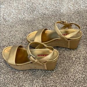 Prada wedges